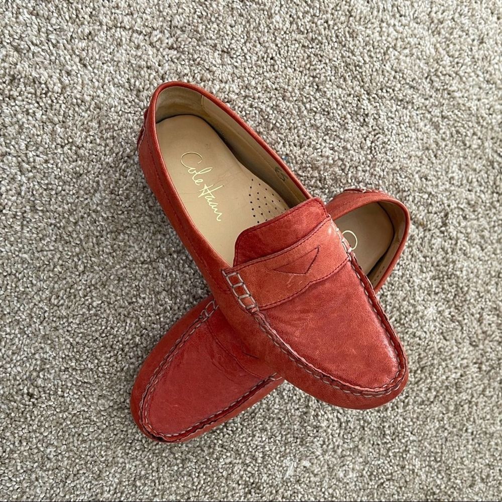 Cole Haan Nike Air Orange Loafers